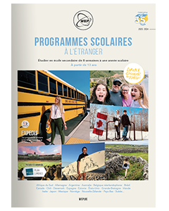 Etudier en école secondaire, de 8 semaines à une année scolaire.