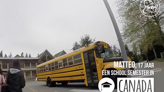 (vidéo) Mijn school semester in Canada (Matteo) 