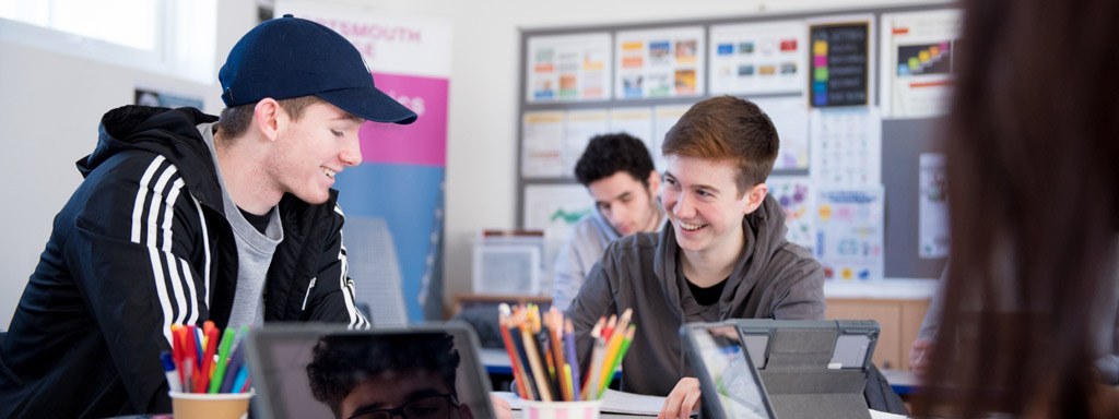 Programme scolaire - Anglais - Grande-Bretagne - Portsmouth College