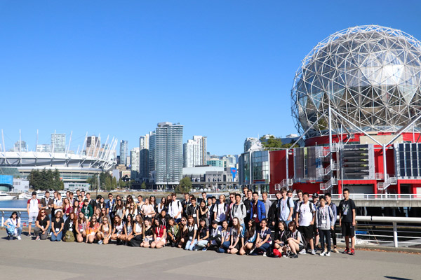 Schoolprogramma - Engels - Canada - British Columbia - Delta