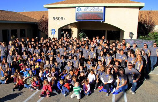 Programme scolaire - Anglais - USA - Californie - Apple Valley CS