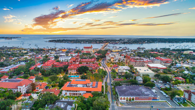 Schoolprogramma - Engels - USA - Florida - St Augustine