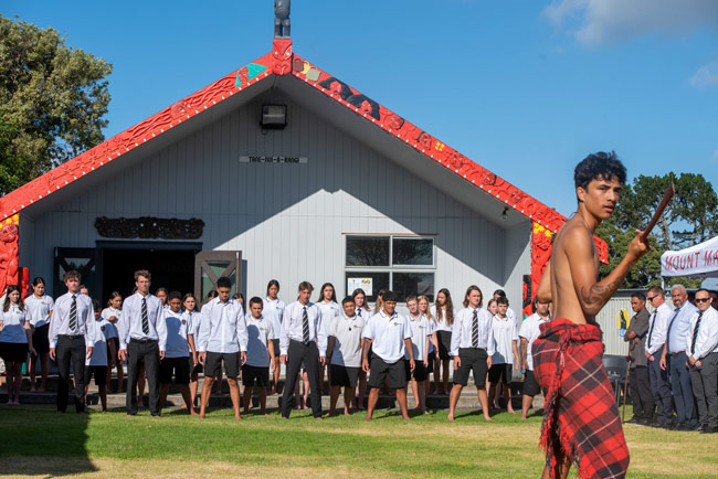 Programme scolaire - Anglais - Nouvelle-Zélande -Bay of Plenty - Mt Maunganui College