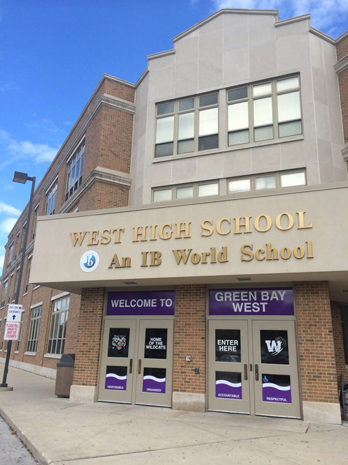 Programme scolaire - anglais - USA - Wisconsin - Green Bay