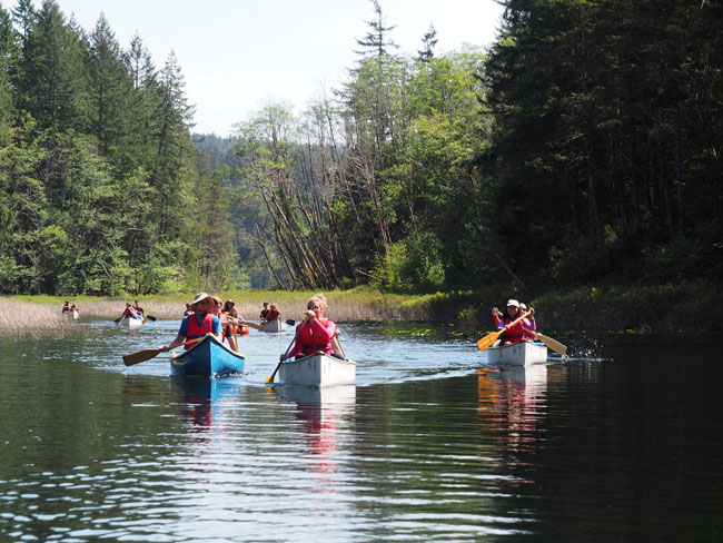 Schoolprogramma - Engels - Canada - Vancouver Island - Campbell River