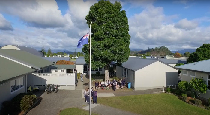 Programme scolaire - anglais - Nouvelle-Zélande - Mercury Bay Area School