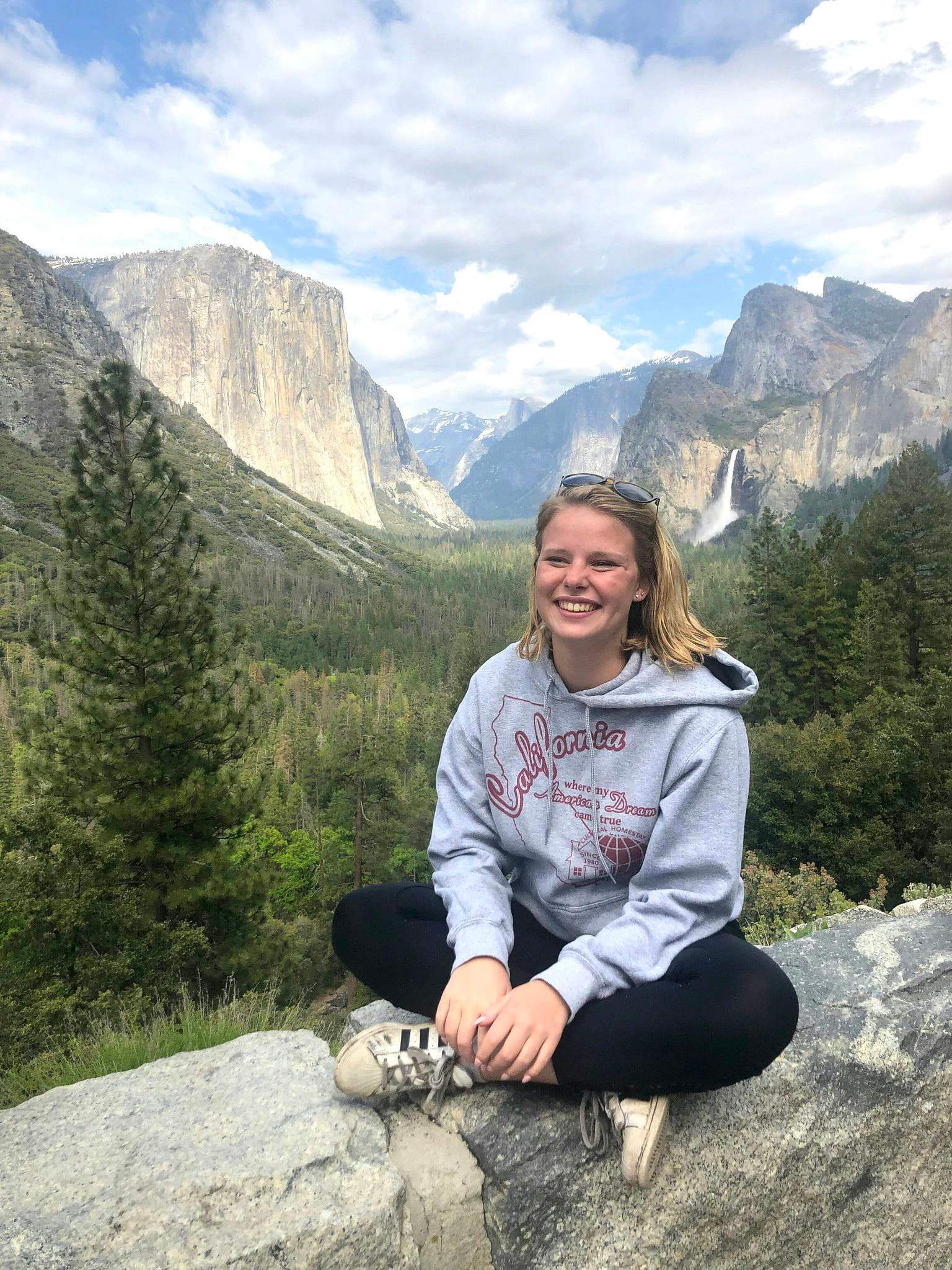 High School USA - student in California